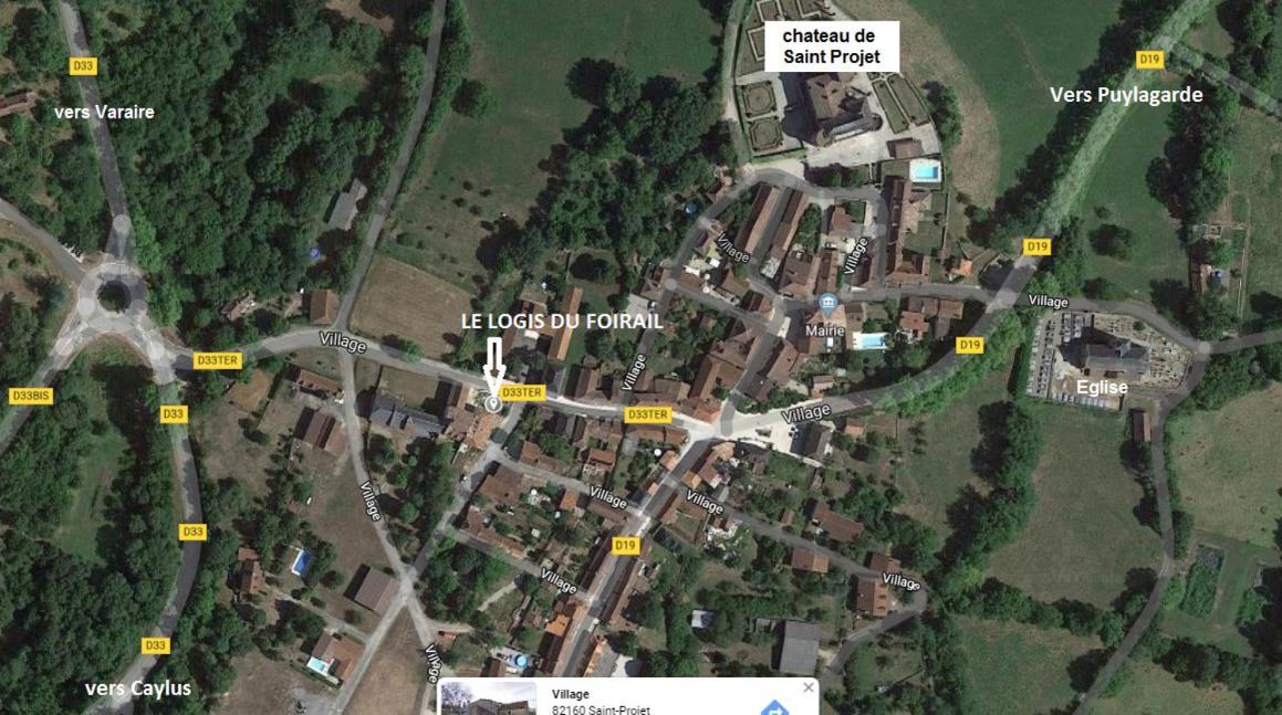 Apartamento Le Logis Du Foirail Saint-Projet  Exterior foto